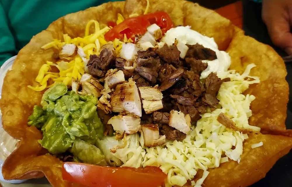 Beef & Chicken Fajita Salad